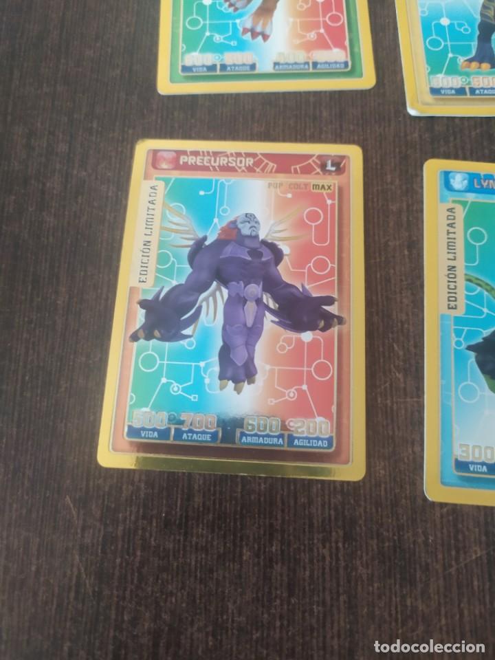 Trading cards: 3 EDICIONES LIMITADAS INVIZIMALS 2016 X01 , X02 y ,X04 - Foto 2