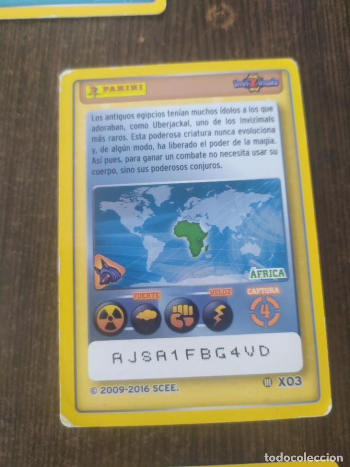 Trading cards: 3 EDICIONES LIMITADAS INVIZIMALS 2016 X01 , X02 y ,X04 - Foto 10
