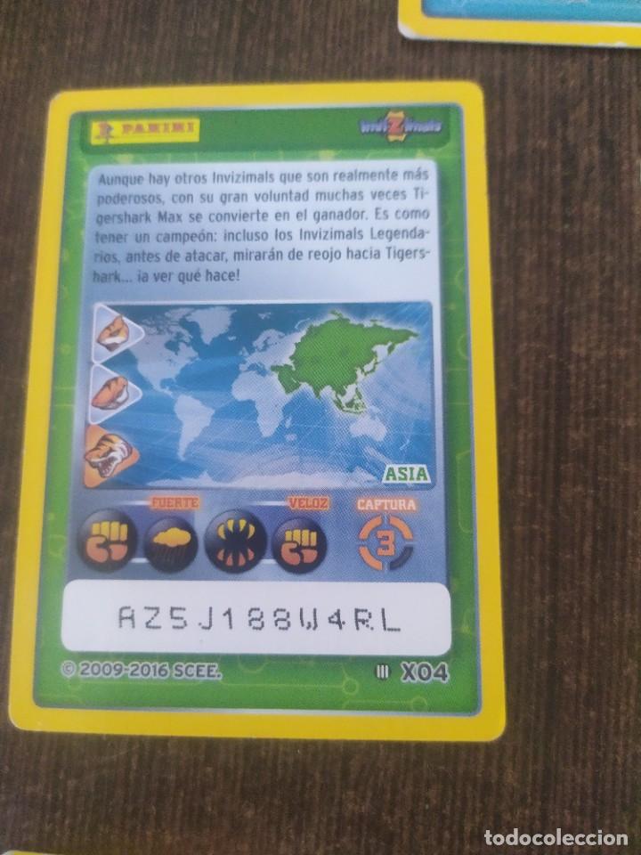 Trading cards: 3 EDICIONES LIMITADAS INVIZIMALS 2016 X01 , X02 y ,X04 - Foto 11