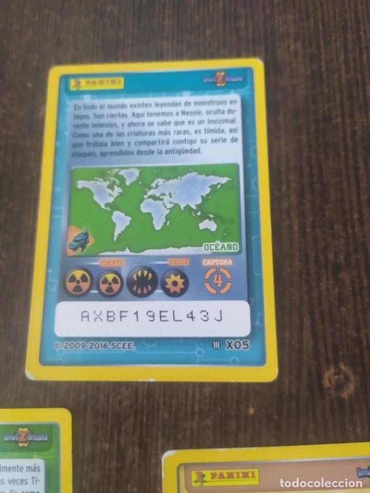 Trading cards: 3 EDICIONES LIMITADAS INVIZIMALS 2016 X01 , X02 y ,X04 - Foto 12