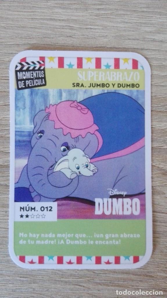 Figurine Collezionabili: CARTA N&ordm; 12 -MOMENTOS DE PEL&Iacute;CULA-DISNEY-CARREFOUR-A&Ntilde;O 2019.