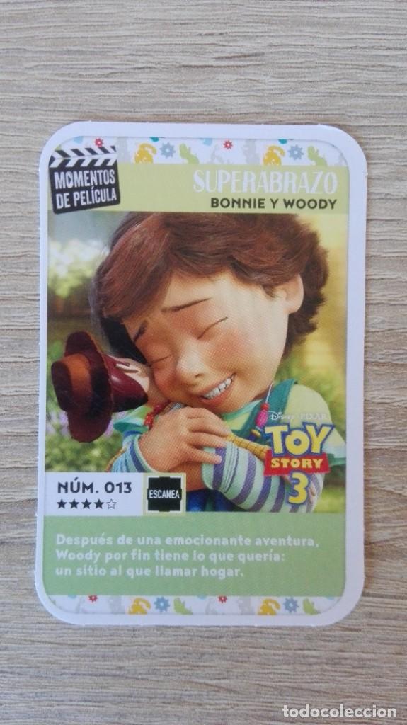 Figurine Collezionabili: CARTA N&ordm; 13 -MOMENTOS DE PEL&Iacute;CULA-DISNEY-CARREFOUR-A&Ntilde;O 2019.