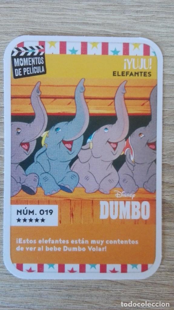Trading cards: CARTA N&ordm; 19 -MOMENTOS DE PEL&Iacute;CULA-DISNEY-CARREFOUR-A&Ntilde;O 2019.