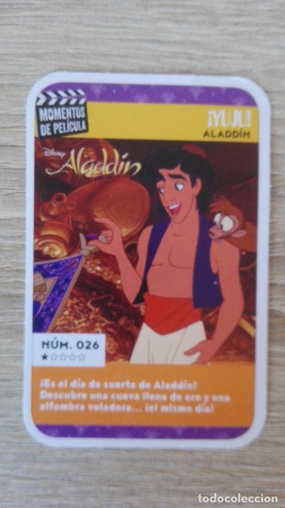 Sammelkarten: CARTA N&ordm; 26 -MOMENTOS DE PEL&Iacute;CULA-DISNEY-CARREFOUR-A&Ntilde;O 2019.
