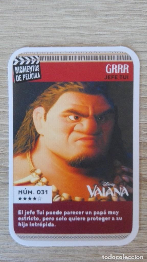 Figurine Collezionabili: CARTA N&ordm; 31 -MOMENTOS DE PEL&Iacute;CULA-DISNEY-CARREFOUR-A&Ntilde;O 2019.