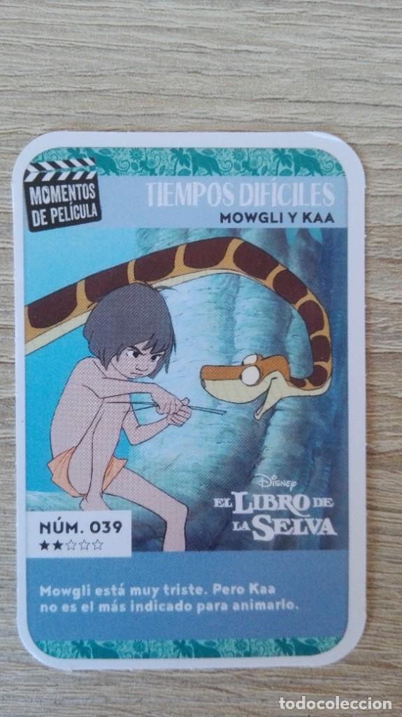 Trading cards: CARTA N&ordm; 39 -MOMENTOS DE PEL&Iacute;CULA-DISNEY-CARREFOUR-A&Ntilde;O 2019.