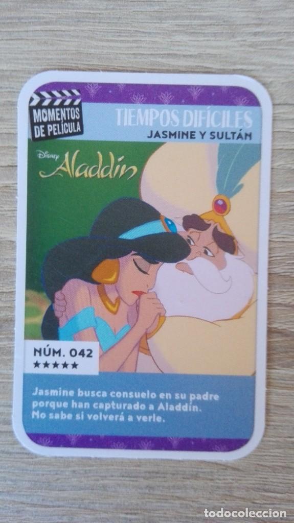 Trading cards: CARTA N&ordm; 42 -MOMENTOS DE PEL&Iacute;CULA-DISNEY-CARREFOUR-A&Ntilde;O 2019.