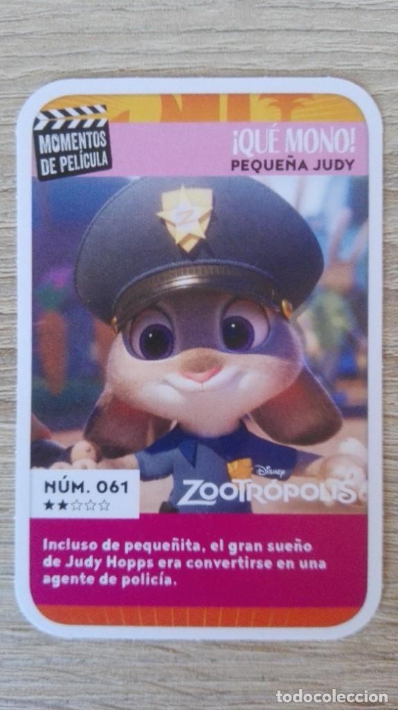 Trading cards: CARTA N&ordm; 61 -MOMENTOS DE PEL&Iacute;CULA-DISNEY-CARREFOUR-A&Ntilde;O 2019.