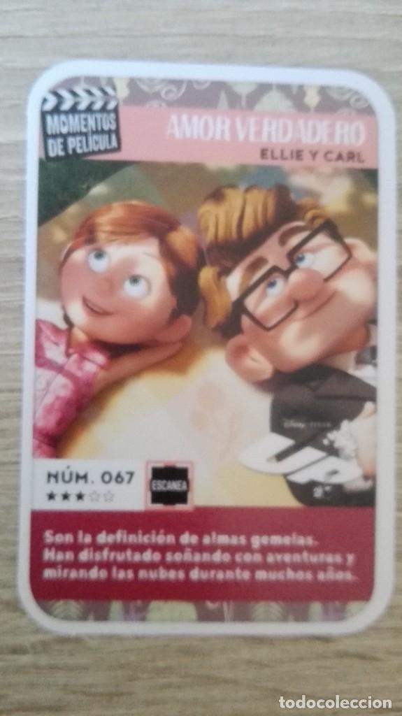 Figurine Collezionabili: CARTA N&ordm; 67 -MOMENTOS DE PEL&Iacute;CULA-DISNEY-CARREFOUR-A&Ntilde;O 2019.