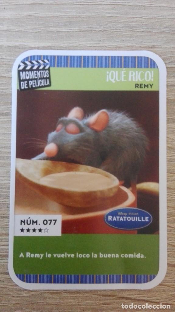 Figurine Collezionabili: CARTA N&ordm; 77 -MOMENTOS DE PEL&Iacute;CULA-DISNEY-CARREFOUR-A&Ntilde;O 2019.