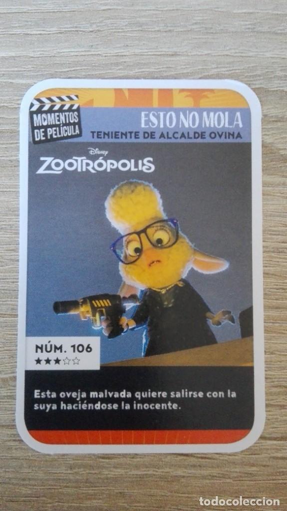 Figurine Collezionabili: CARTA N&ordm; 106 -MOMENTOS DE PEL&Iacute;CULA-DISNEY-CARREFOUR-A&Ntilde;O 2019.