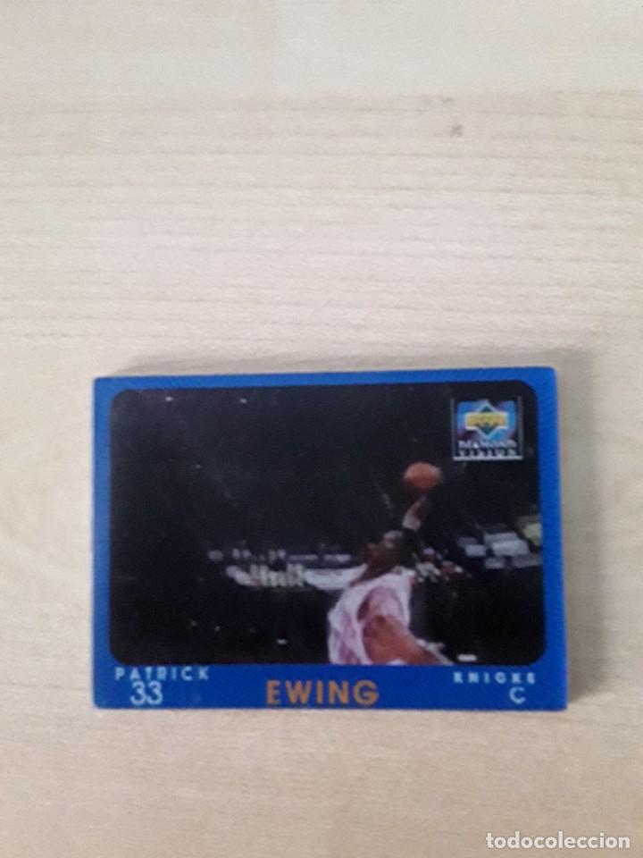 Trading cards: Card Animada NBA Diamond Vision 1997 Patrick Ewing. - Foto 2
