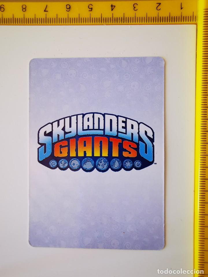 Trading cards: CROMO CARTA TRADING CARD SKYLANDERS GIANTS DRILL SERGEANT - Foto 2