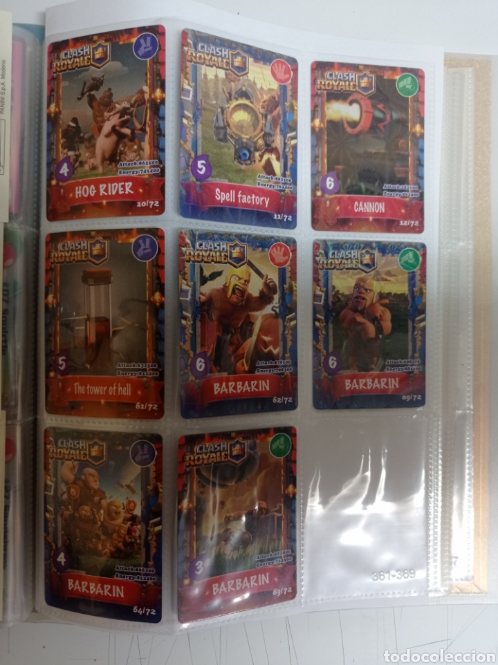 Trading cards: CLASH ROYALE, 8 TRADING CARDS - Foto 1