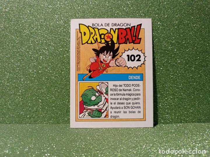 Trading cards: CARTA DRAGON BALL EDICIONES ESTE N&ordm; 102 DENDE - Foto 2