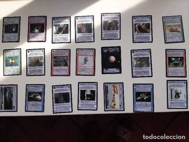 Trading cards: CARTAS STAR WARS CUSTOMIZABLE CARD GAME 1995 - Foto 4