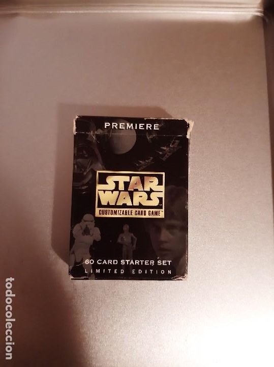 Trading cards: CARTAS STAR WARS CUSTOMIZABLE CARD GAME 1995 - Foto 1