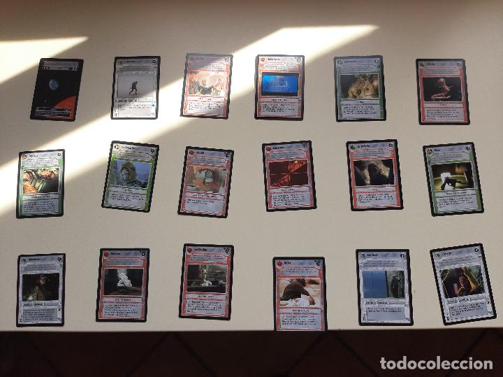 Trading cards: CARTAS STAR WARS CUSTOMIZABLE CARD GAME 1995 - Foto 2