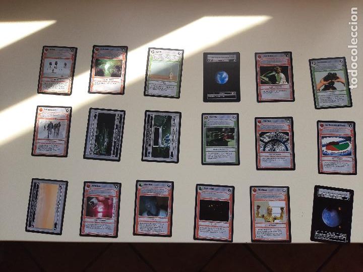 Trading cards: CARTAS STAR WARS CUSTOMIZABLE CARD GAME 1995 - Foto 3