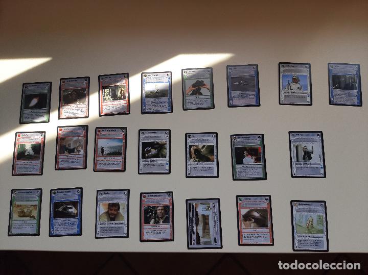 Trading cards: CARTAS STAR WARS CUSTOMIZABLE CARD GAME 1995 - Foto 4