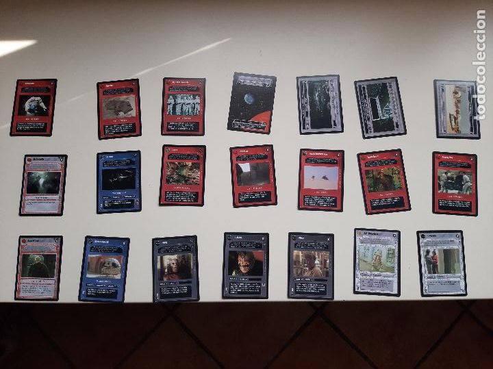 Trading cards: CARTAS STAR WARS CUSTOMIZABLE CARD GAME 1995 - Foto 2
