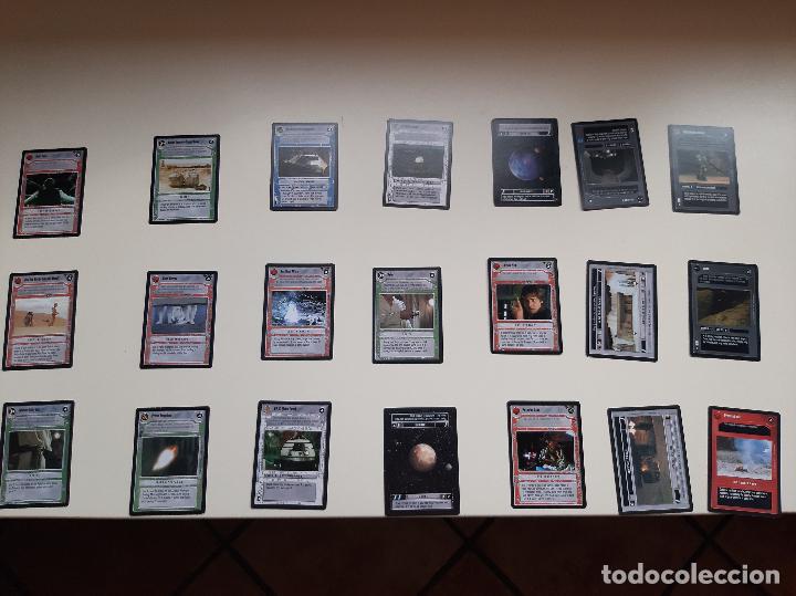 Trading cards: CARTAS STAR WARS CUSTOMIZABLE CARD GAME 1995 - Foto 4