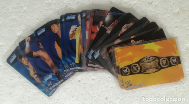 Trading Cards: Lote de 17 lamincards WWE World Wrestling Entertainment - Collection New Edition - Diferentes