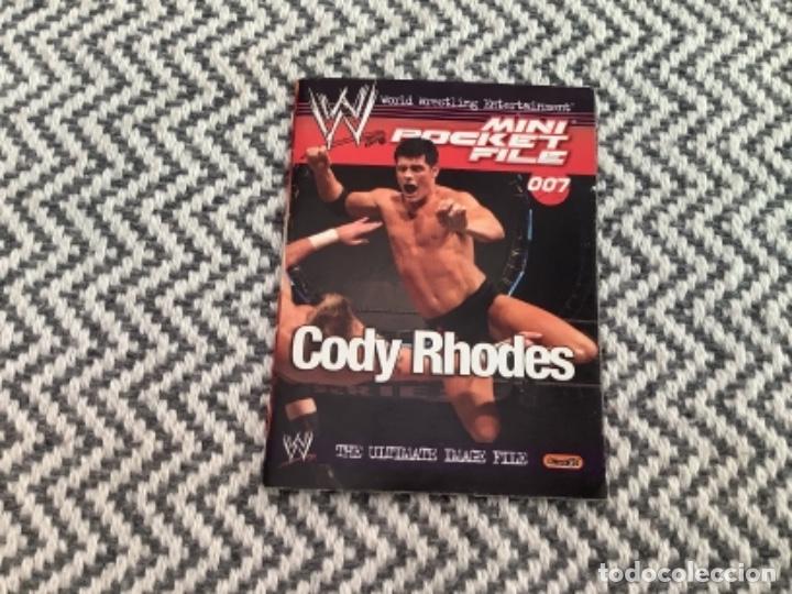 Trading cards: MINI POCKET FILE. WWE. CODY RHODES. - Foto 1