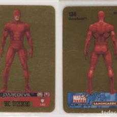 Trading Cards: MARVEL SUPER HEROES Nº 134 DAREDEVIL DORADO