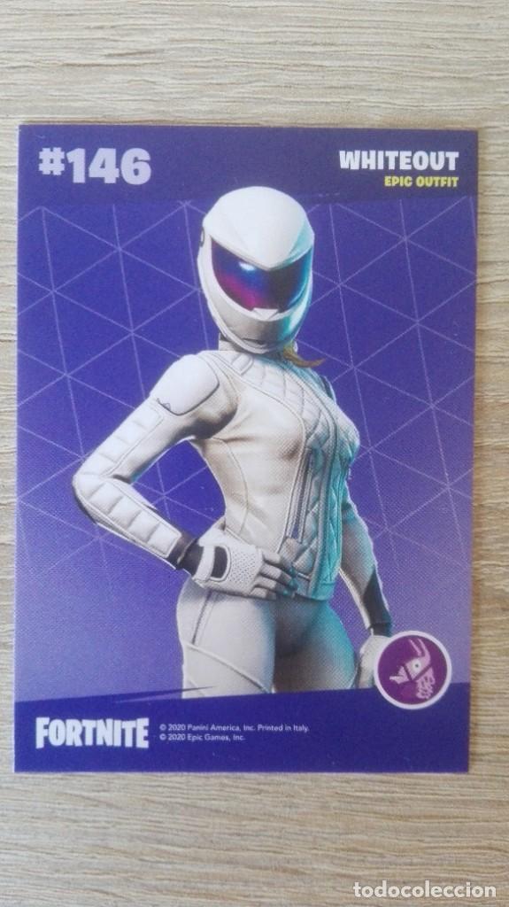 Figurine Collezionabili: TRADING CARD-CARTA &Eacute;PICA N&deg; 146 WHITEOUT-FORTNITE-SERIES 2-EPIC GAMES-PANINI-A&Ntilde;O 2020.