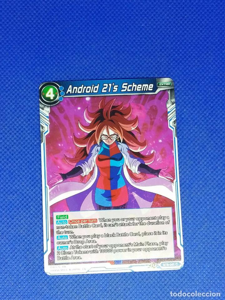 Trading cards: DRAGON BALL SUPER CARD GAME ANDROID 21S SCHEME - Foto 1