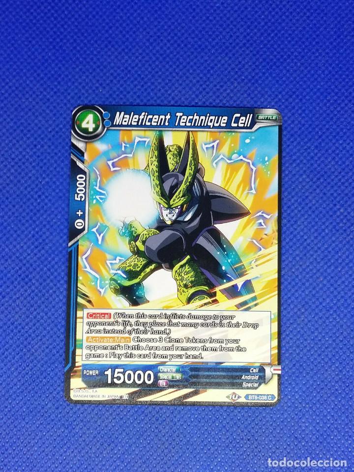 Trading cards: DRAGON BALL SUPER CARD GAME MALEFICIENT TECHNIQUE CELL - Foto 1