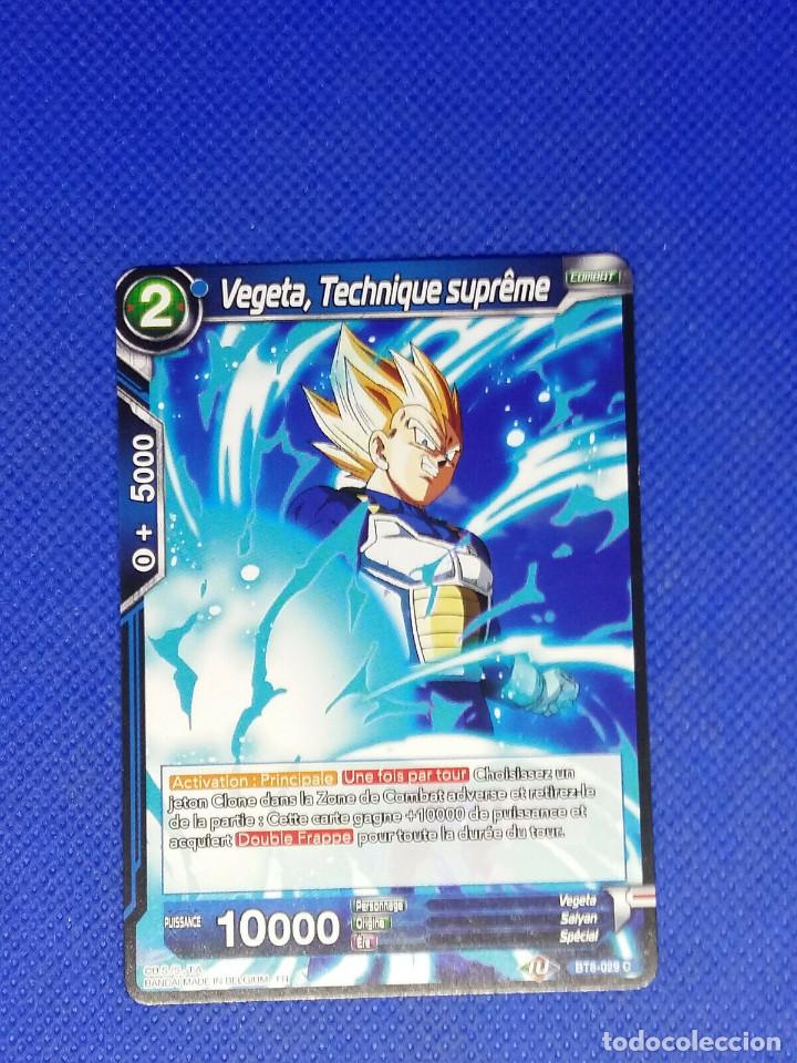 Trading cards: DRAGON BALL SUPER CARD GAME SUPREME TECHNIQUE VEGETA - Foto 1