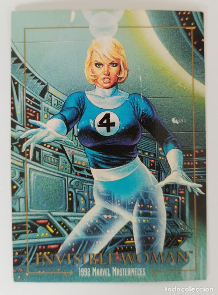 Trading cards: TRADING CARD: MARVEL MASTERPIECES N&ordm; 39 ( LA MUJER INVISIBLE ) - Foto 1