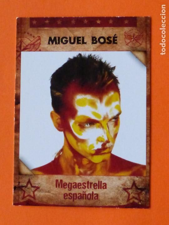 Trading Cards: TRADING CARD DE MIGUEL BOS&Eacute; N&ordm; 92 A&Ntilde;O ???? DE PANINI