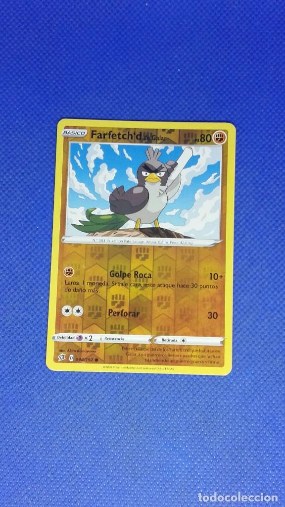carta pokemon foil farfetch'd de galar - Comprar Cartas Colecionáveis  antigas no todocoleccion