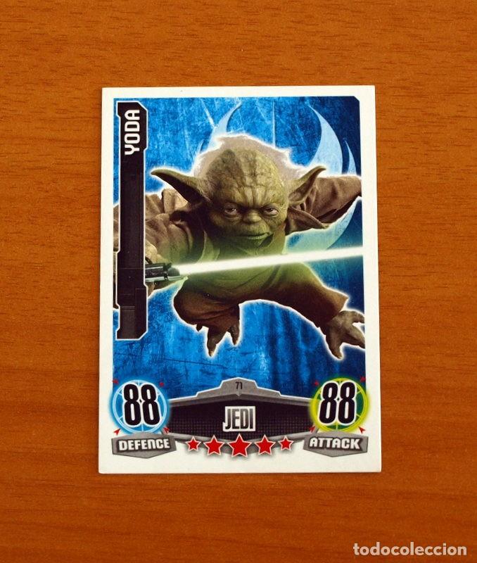 Carta de Jogo: Yoda (Star Wars Force Attax(The Force Awakens) Col