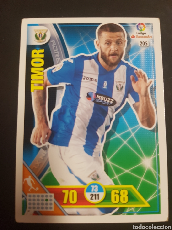 Cartes &agrave; &Eacute;changer: #205 205 TIMOR LEGAN&Eacute;S ADRENALYN XL 2016-2017 PANINI 16 17