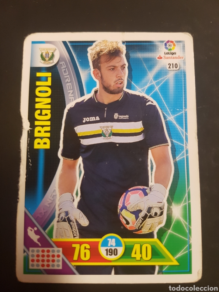 Trading cards: #210 210 BRIGNOLI LEGAN&Eacute;S ADRENALYN XL 2016-2017 PANINI 16 17