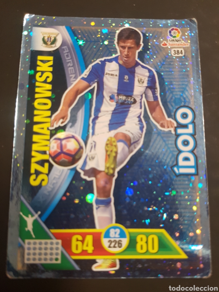 Trading cards: #384 384 SZYMANOWSKI &Iacute;DOLO LEGAN&Eacute;S XL 2016-2017 PANINI 16 17
