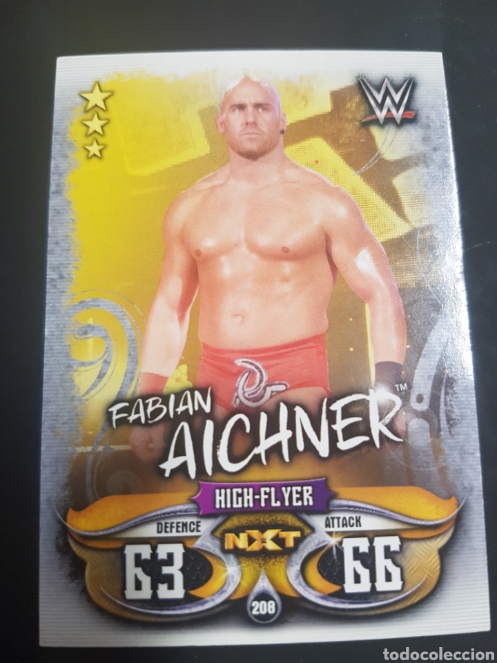 Trading cards: FABIAN AICHNER TOPPS SLAM ATTAX TRADING CARD GAME LIVE 2018 WWF