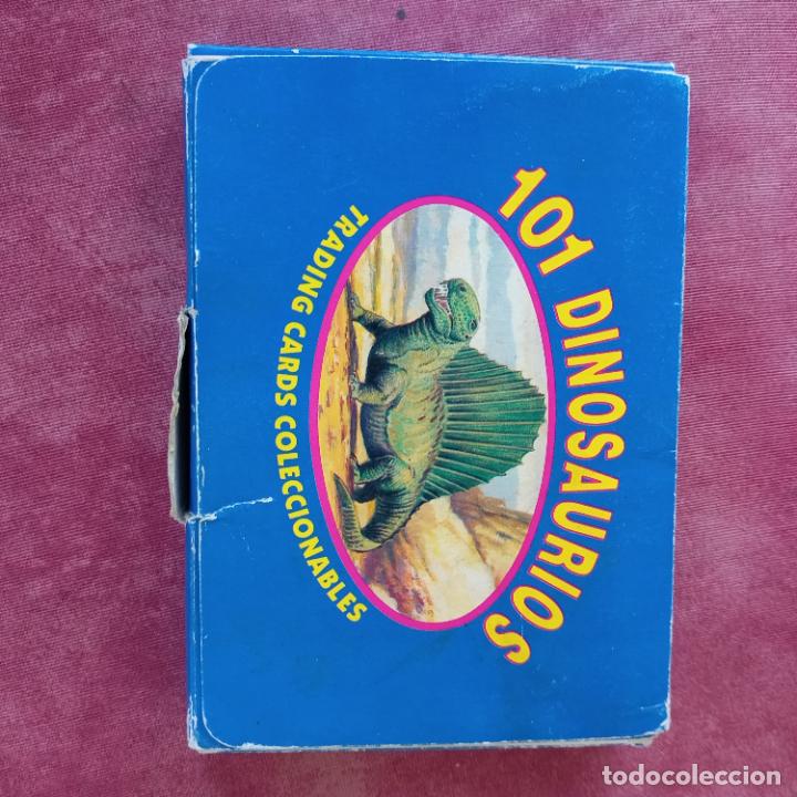 Trading cards: CROMOS DE 101 DINOSAURIOS, 101 COMPLETA, CON CAJA. - Foto 2