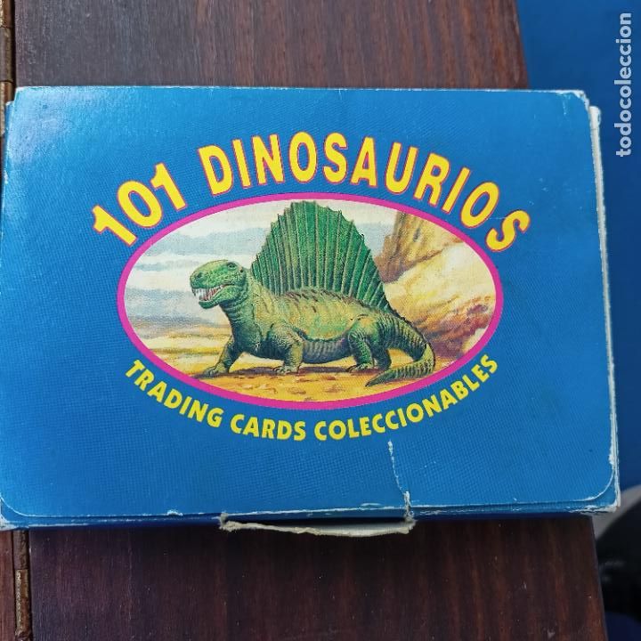 Trading cards: CROMOS DE 101 DINOSAURIOS, 101 COMPLETA, CON CAJA. - Foto 6