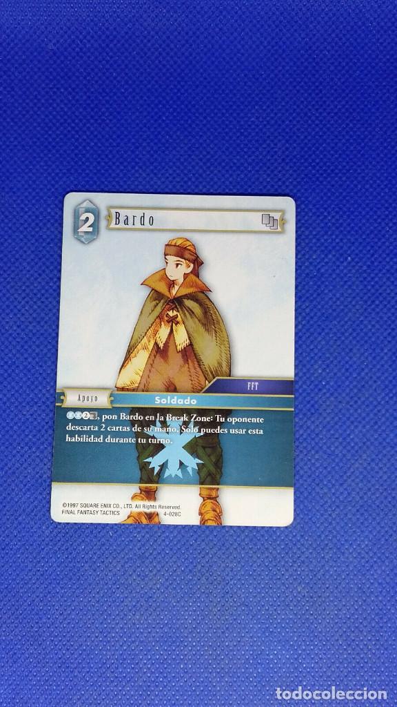Trading cards: CARTA FINAL FANTASY TCG BARDO - Foto 1