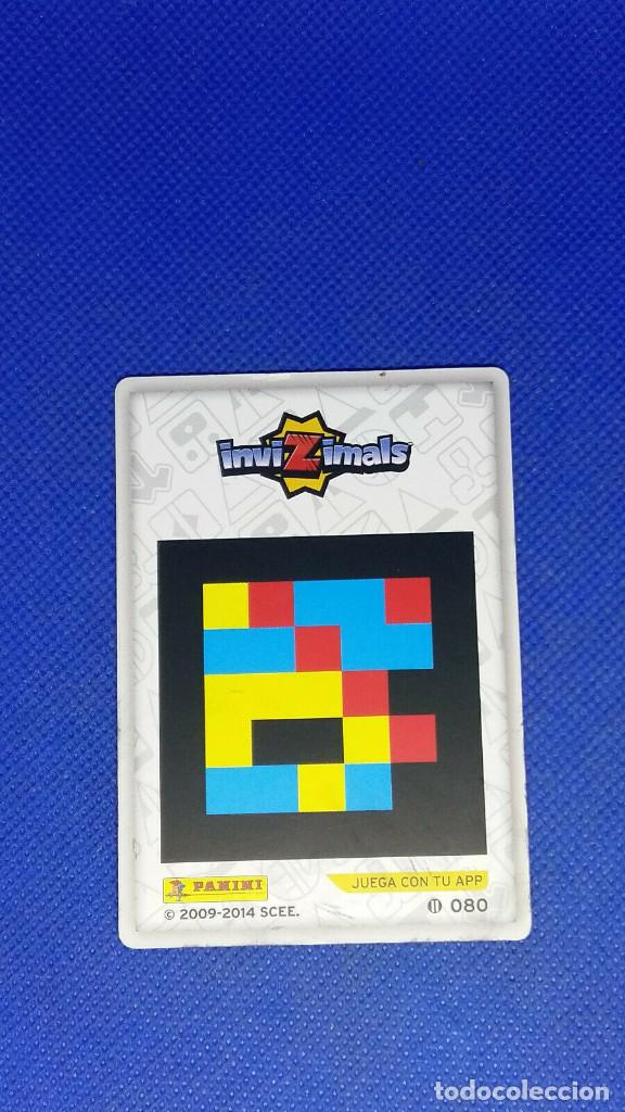 Trading cards: CARTA INVIZIMALS N&ordm; 080 CHUPACABRA - Foto 2