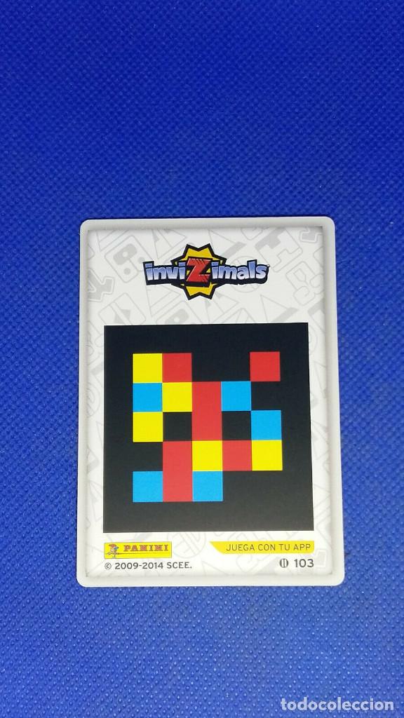 Trading cards: CARTA INVIZIMALS N&ordm; 103 CYCLOPS - Foto 2