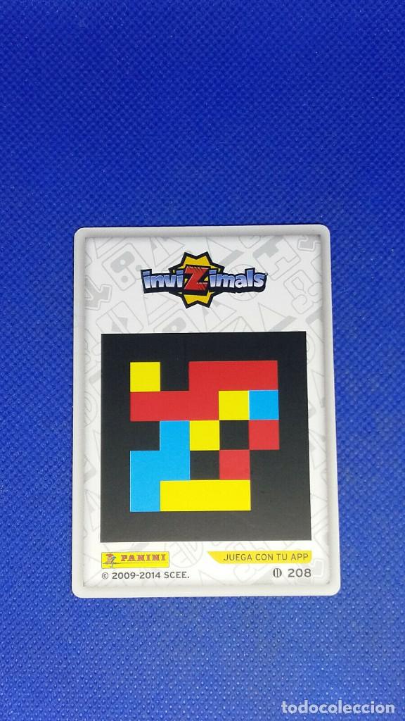 Trading cards: CARTA INVIZIMALS N&ordm; 208 SCUTTLE - Foto 2