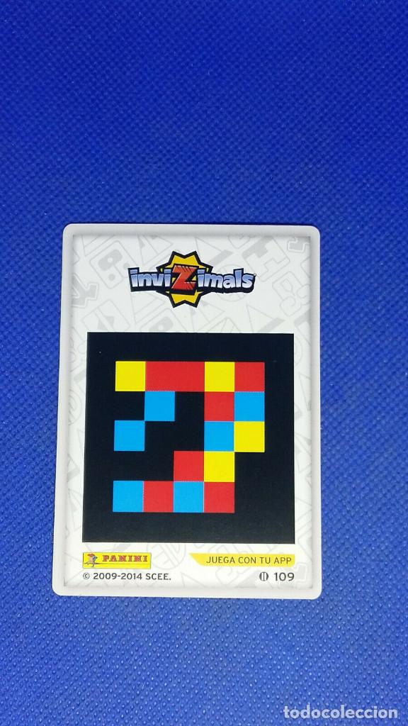 Trading cards: CARTA INVIZIMALS N&ordm; 109 JESTER - Foto 2