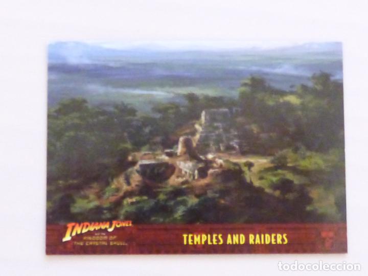 Trading Cards: TRADING CARD DE INDIANA JONES Y LA CALAVERA DEL TEMPLO DE CRISTAL N&ordm; 83 A&Ntilde;O 2008 DE TOPPS