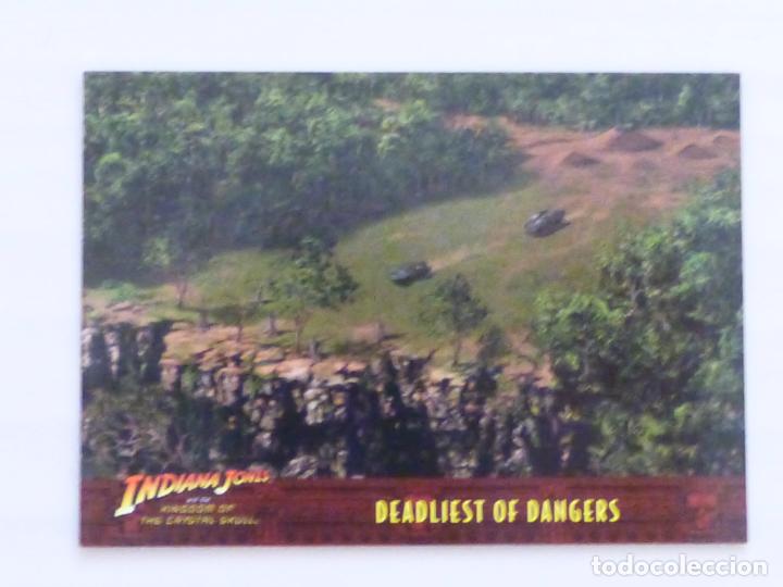 Trading Cards: TRADING CARD DE INDIANA JONES Y LA CALAVERA DEL TEMPLO DE CRISTAL N&ordm; 81 A&Ntilde;O 2008 DE TOPPS